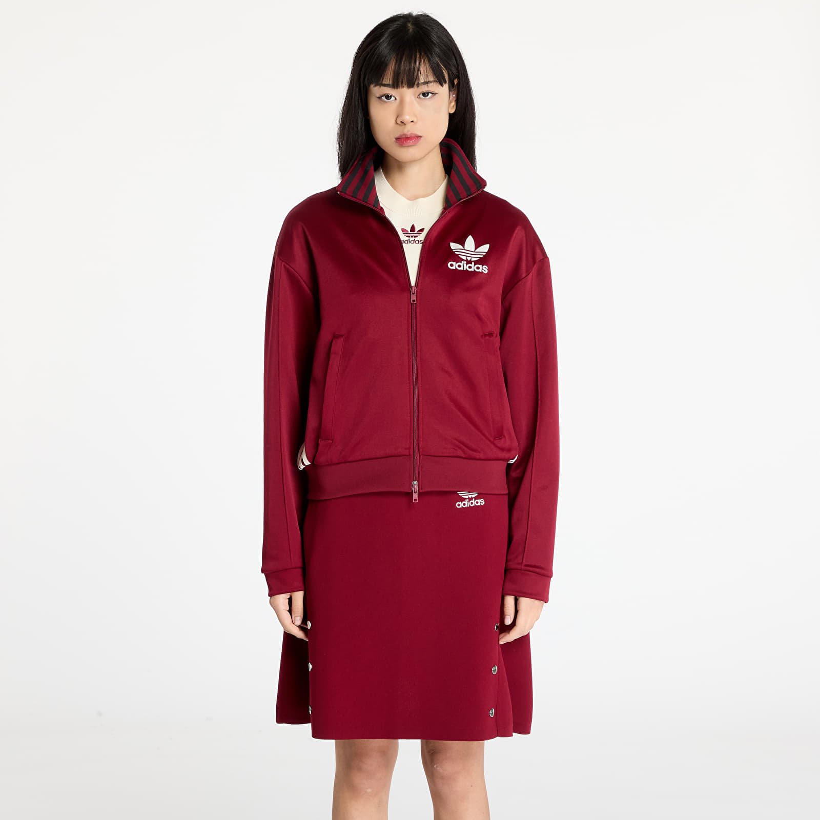 Jacheta adidas x Wales Bonner Track Top Core Burgundy