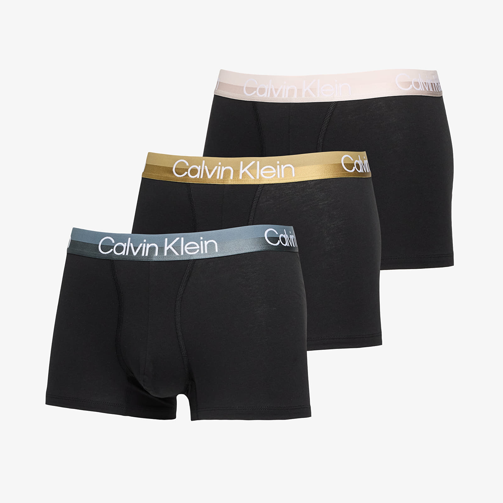 Boxerky Calvin Klein Trunk 3-Pack Black