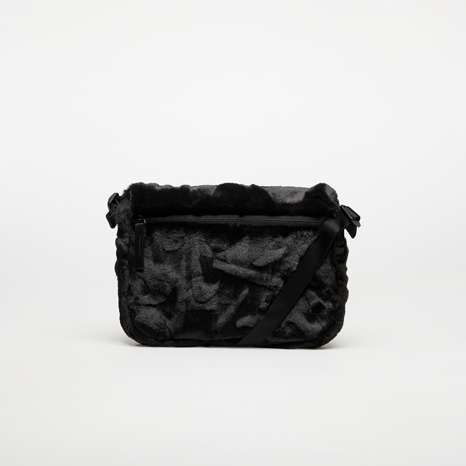 Geantă Nike Sportswear Futura 365 Faux Fur Crossbody Bag Black/ Black/ Black - 1 | YEO