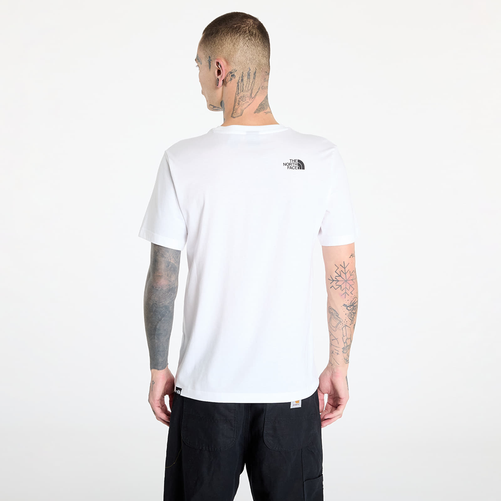 T-Shirts The North Face M Short Sleeve Fine Tee TNF White