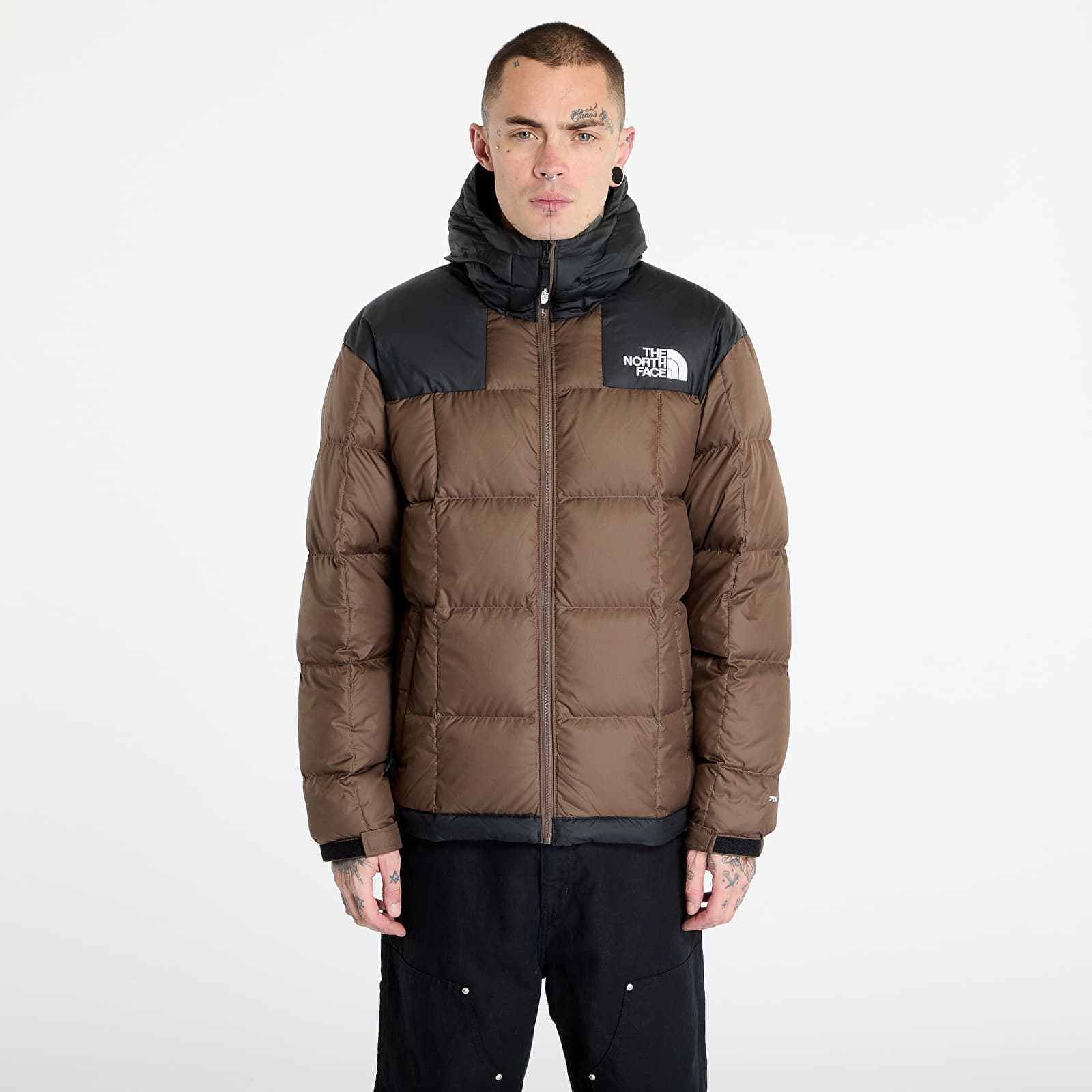 Giacca The North Face Lhotse Hooded Jacket Smokey Brown L