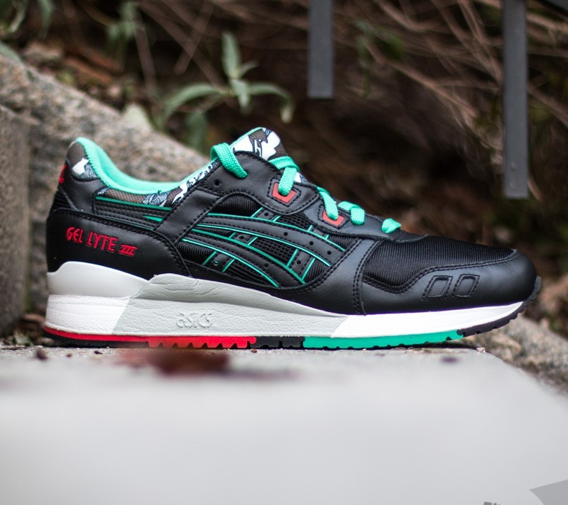 Men s shoes Asics Gel Lyte III Black Black Footshop