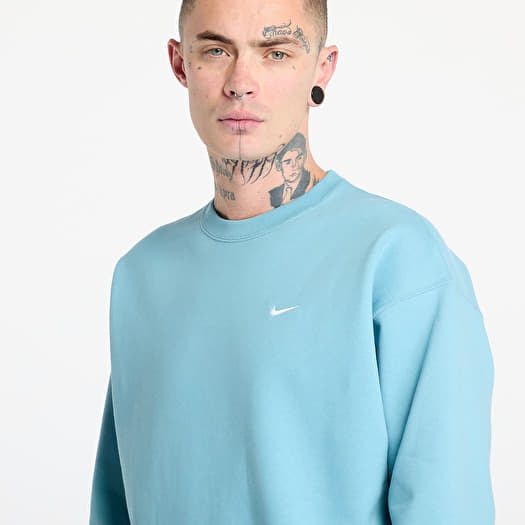 Hoodies and sweatshirts Nike Solo Swoosh Men's Fleece Crew Denim