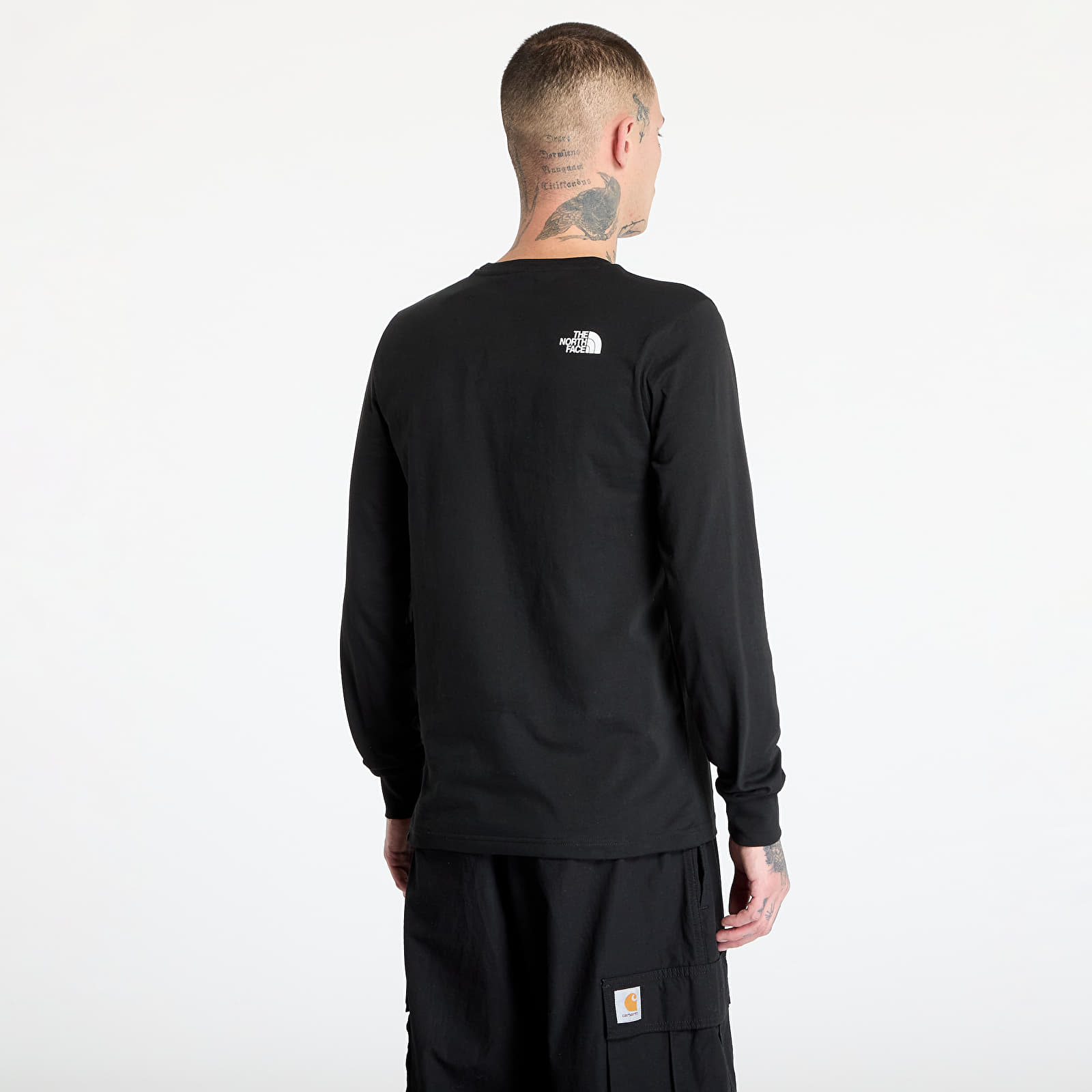 T-shirty męskie The North Face Longsleeve Fine Tee TNF Black