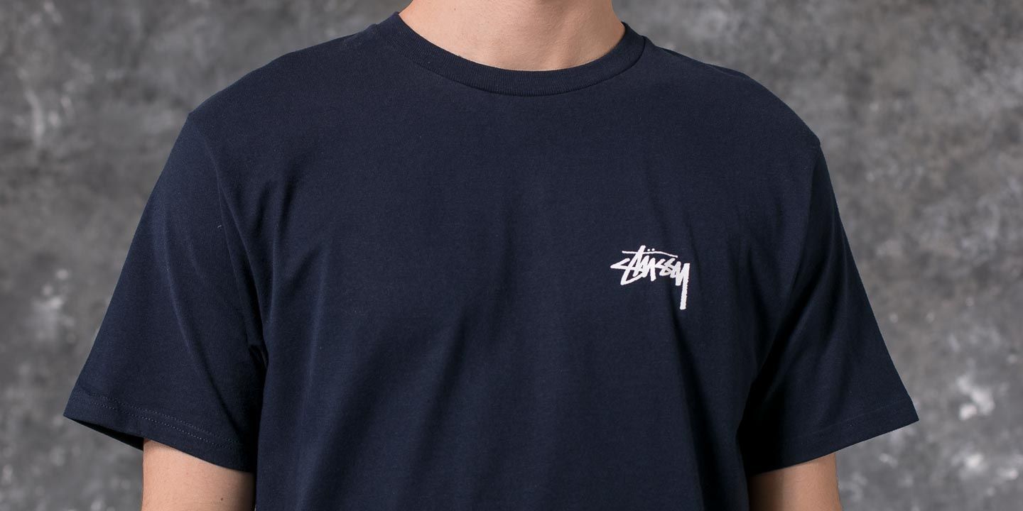 T-Shirts and shirts Stüssy Blackjack Tee Navy