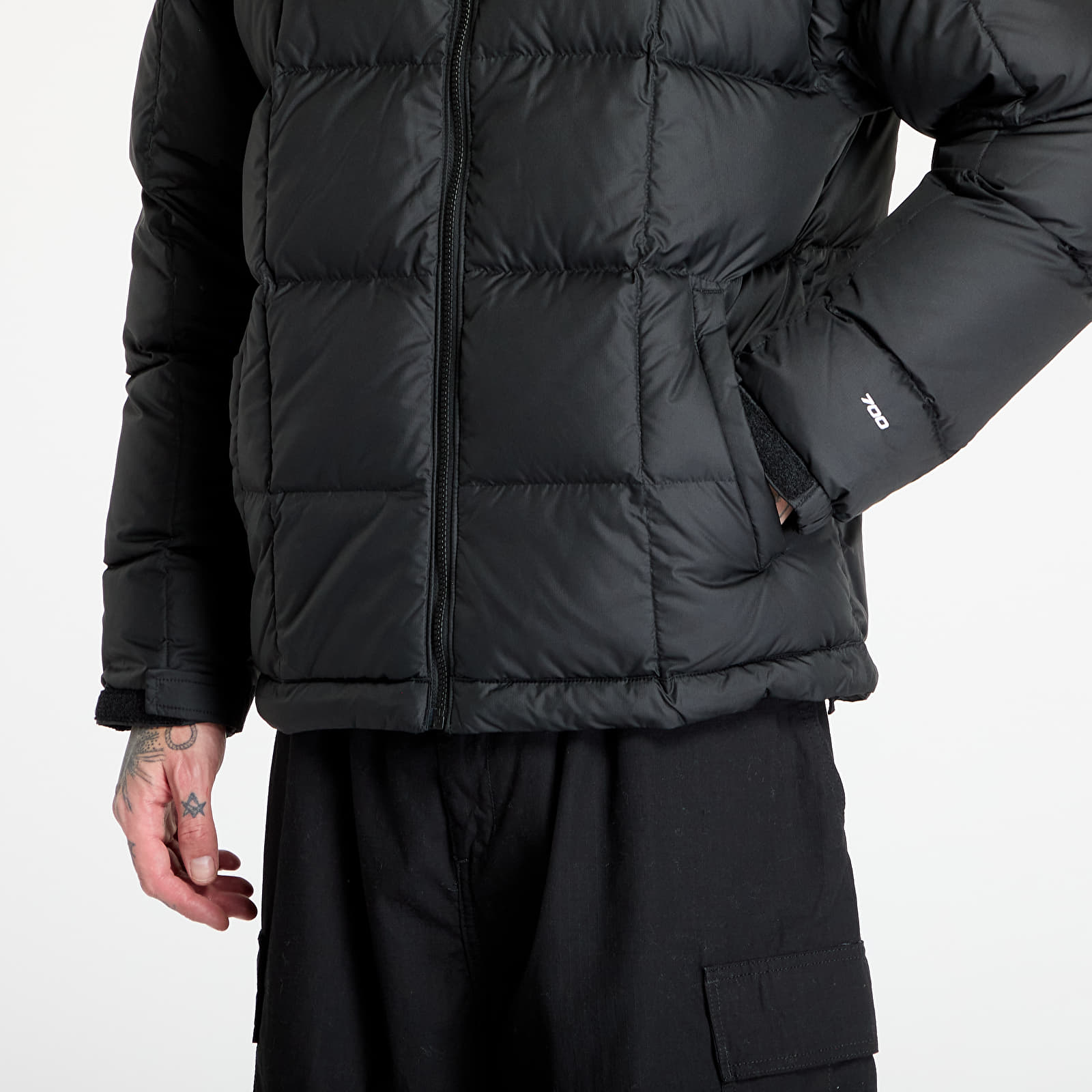 Puffer jackets The North Face Lhotse Hooded Jacket TNF Black