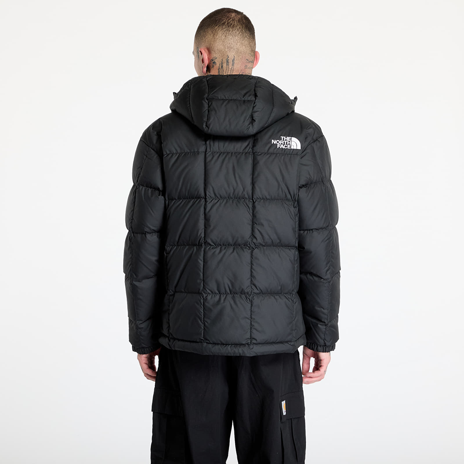Puffer jackets The North Face Lhotse Hooded Jacket TNF Black