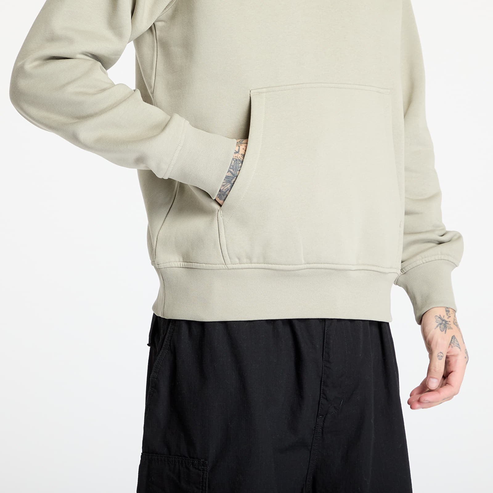 Men's hoodies The North Face Raglan Redbox Hoodie Clay Grey