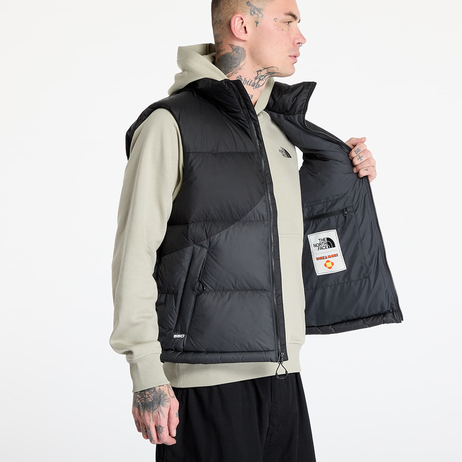 Westen The North Face x Yinka Ilori Down Unisex Vest TNF Black