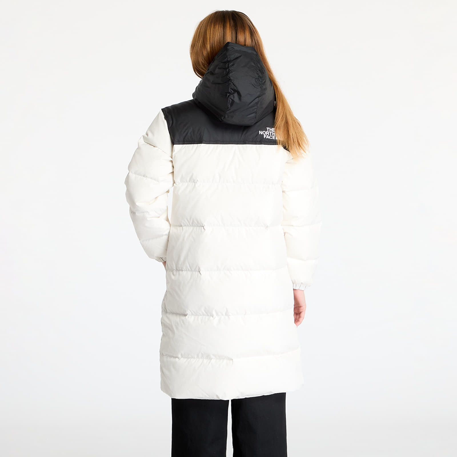 Pufferjoped The North Face Nuptse Parka White Dune