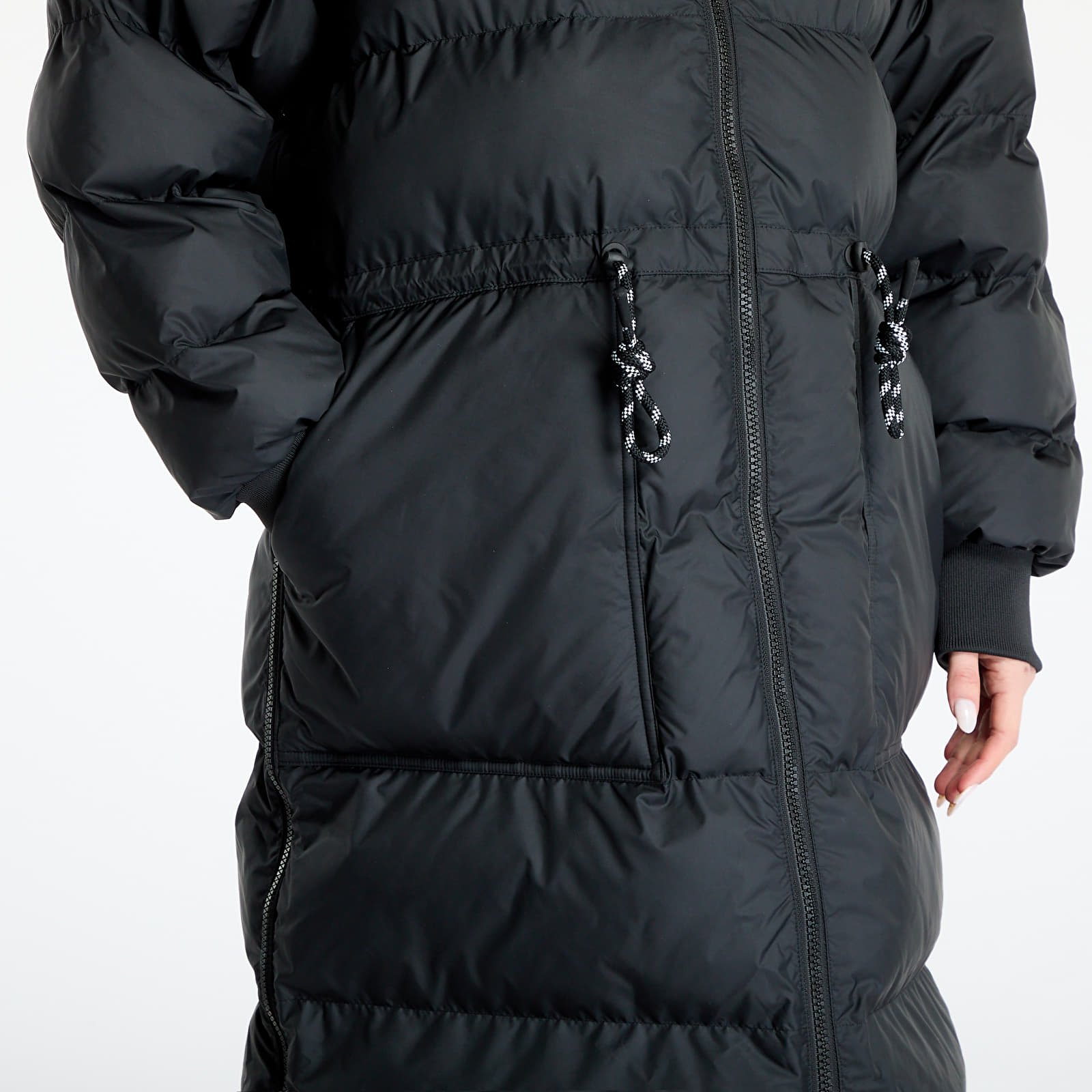 Jackets adidas x Stella McCartney Long Puffer Jacket Black