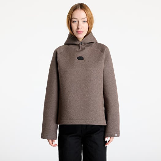 The North Face W Relaxed Hoodie Smokey Brown