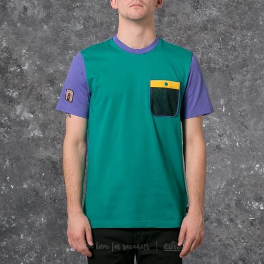 T Shirts and shirts adidas HU Hiking Tee Purple Equipment Green Footshop