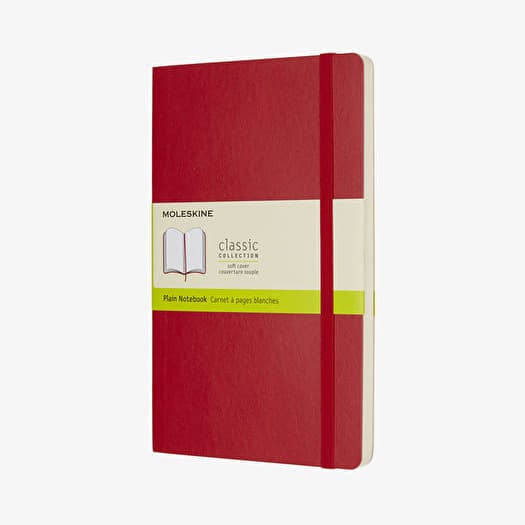 Moleskine Zápisník Měkký Čistý L Červený