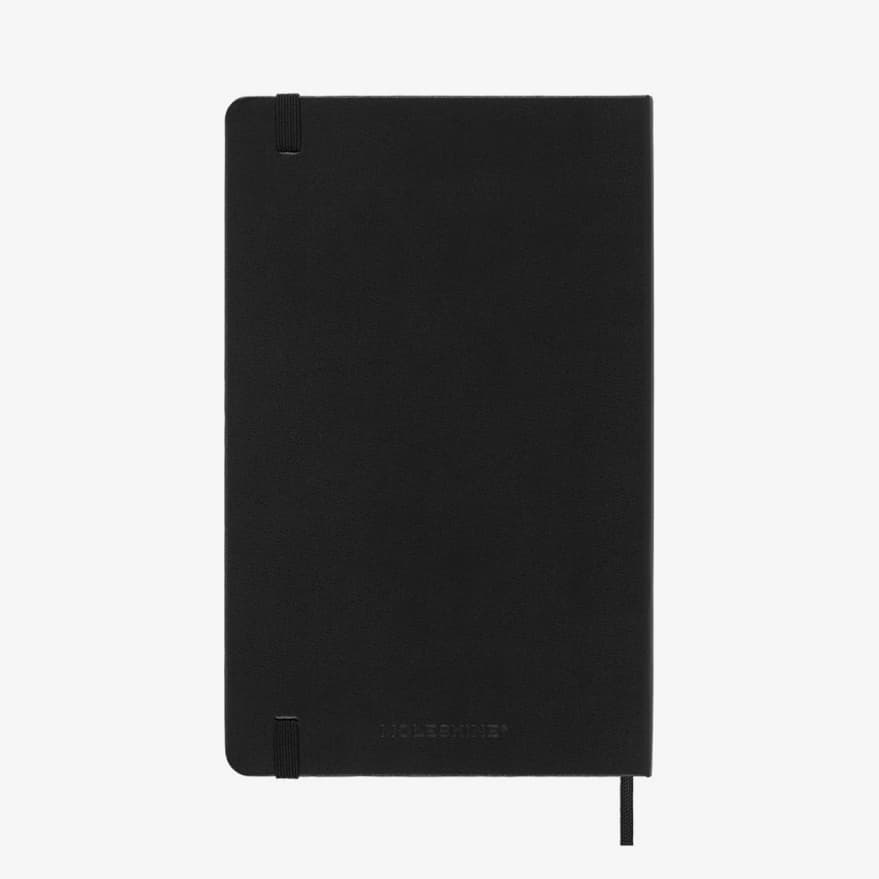 Denníky a zápisníky Moleskine Diář 2025 Denní Tvrdý L Černý