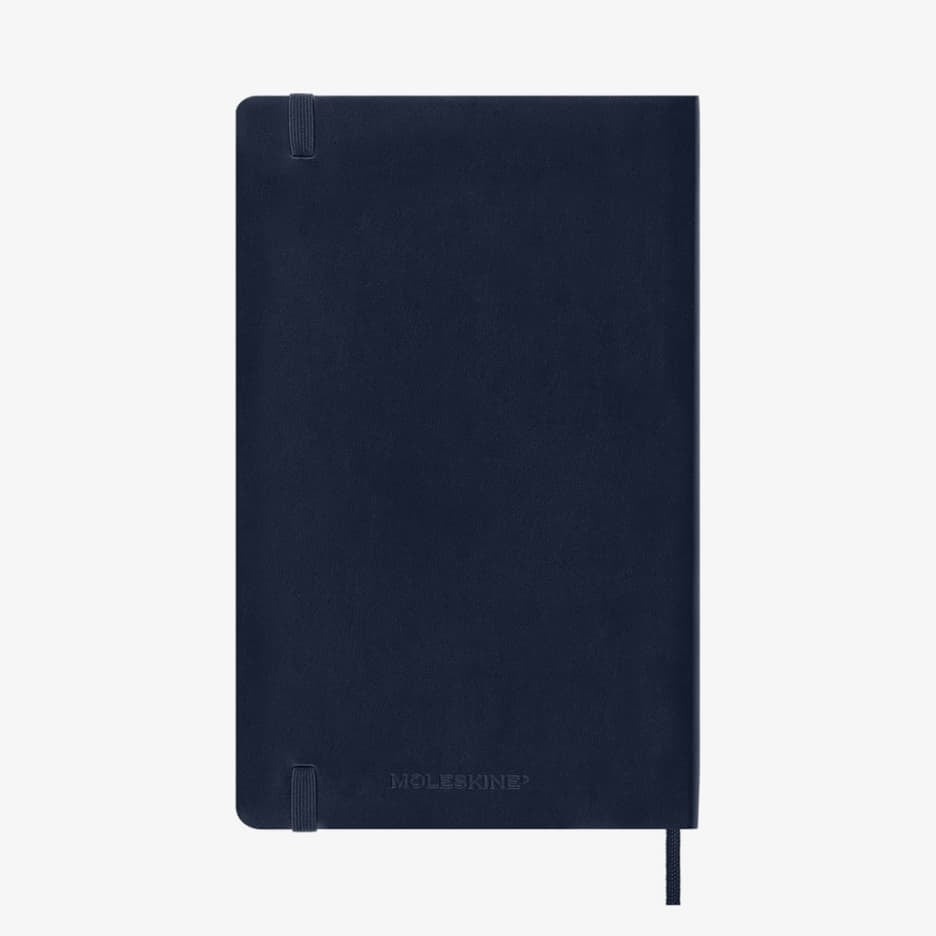 Denníky a zápisníky Moleskine Diář 2025 Denní Měkký L Modrý