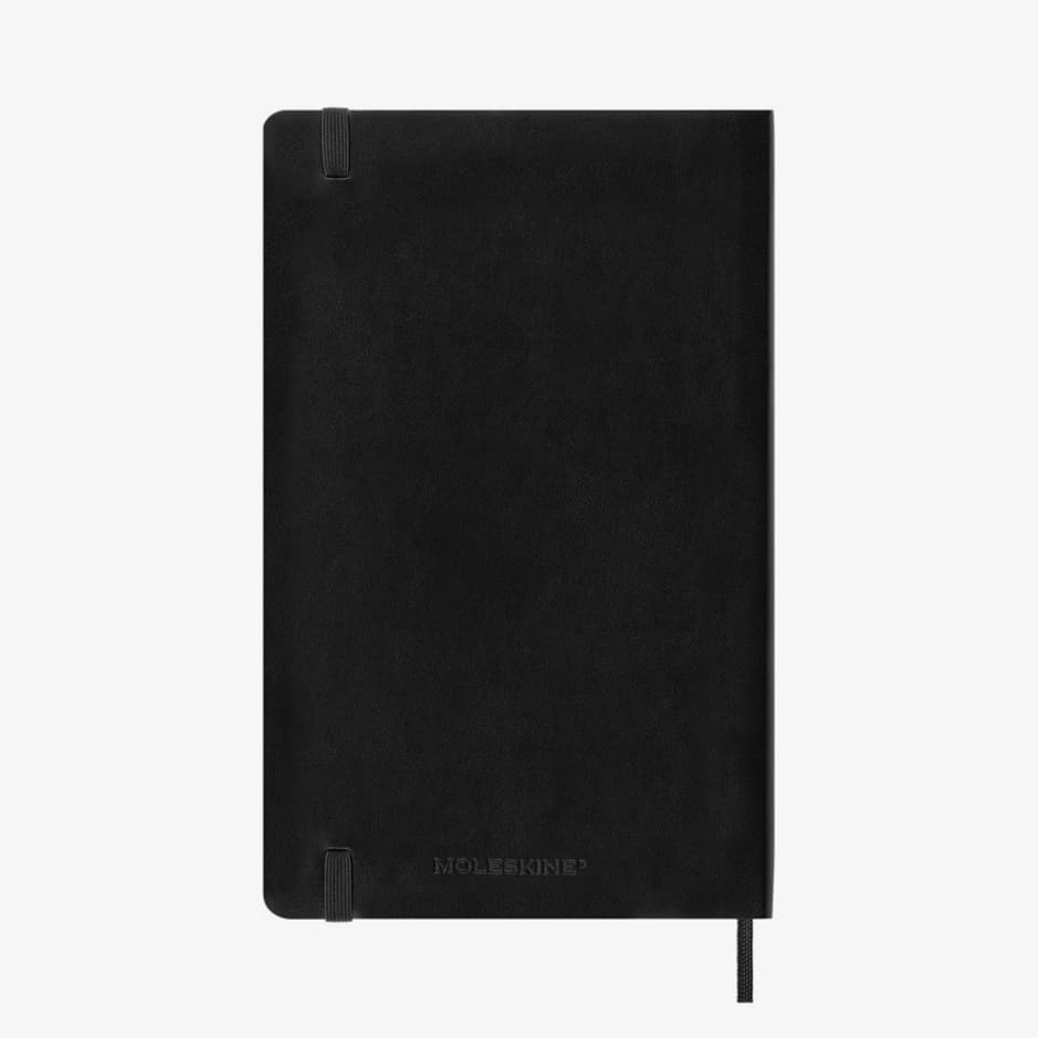 Denníky a zápisníky Moleskine Diář 2025 Denní Měkký L Černý