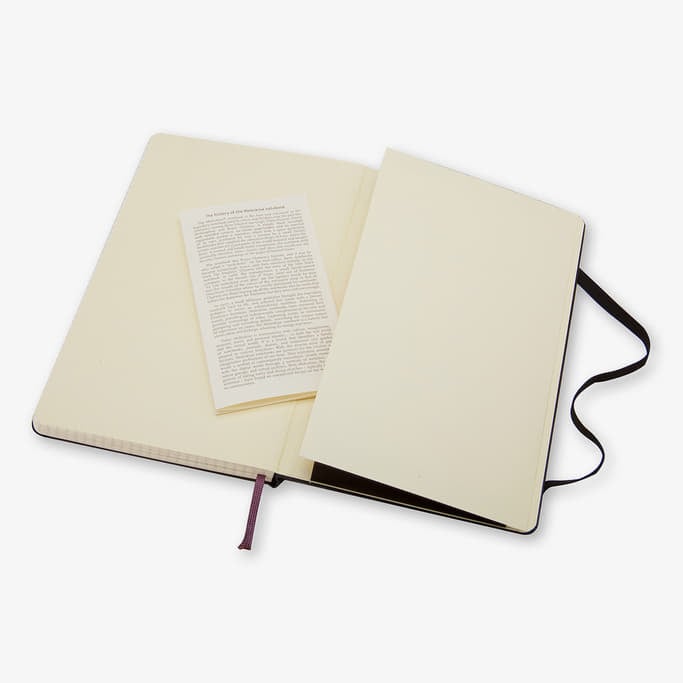Denníky a zápisníky Moleskine Zápisník Tvrdý Čtverečkovaný S Černý