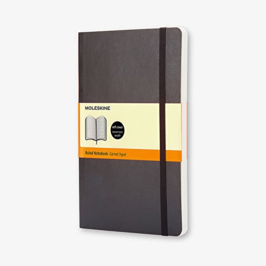 Moleskine Zápisník Měkký Linkovaný S Černý