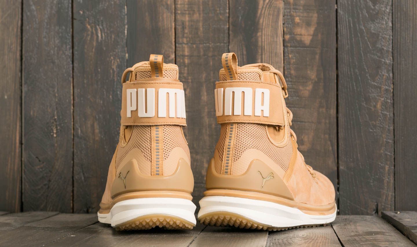 Men s shoes Puma Ignite Limitless Boot Leather Taffy Whisper