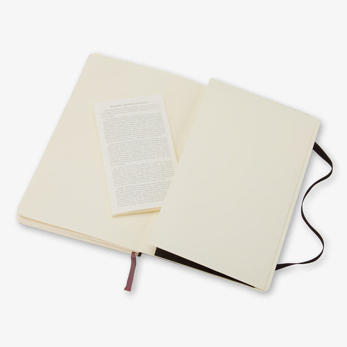 Denníky a zápisníky Moleskine Zápisník Měkký Linkovaný L Černý