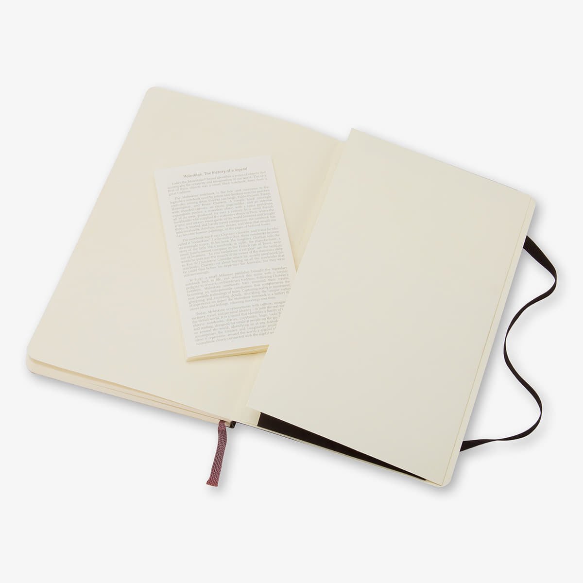 Denníky a zápisníky Moleskine Zápisník Měkký Linkovaný S Černý