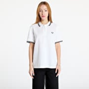 FRED PERRY Twin Tipped Polo Shirt White