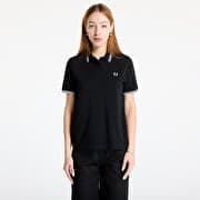 FRED PERRY Twin Tipped Polo Shirt Black