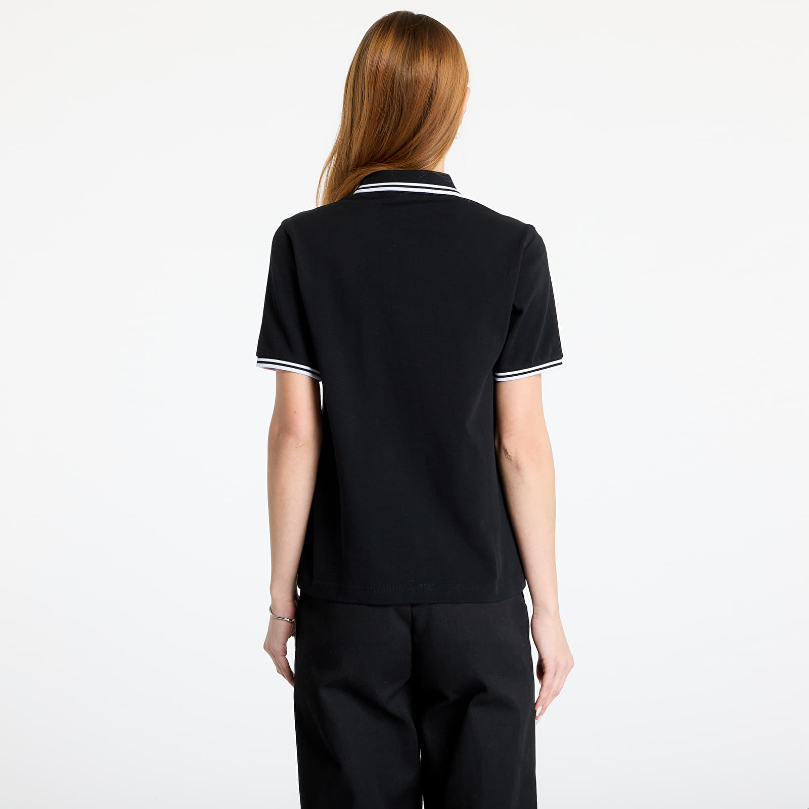T-shirts FRED PERRY Twin Tipped Polo Shirt Black