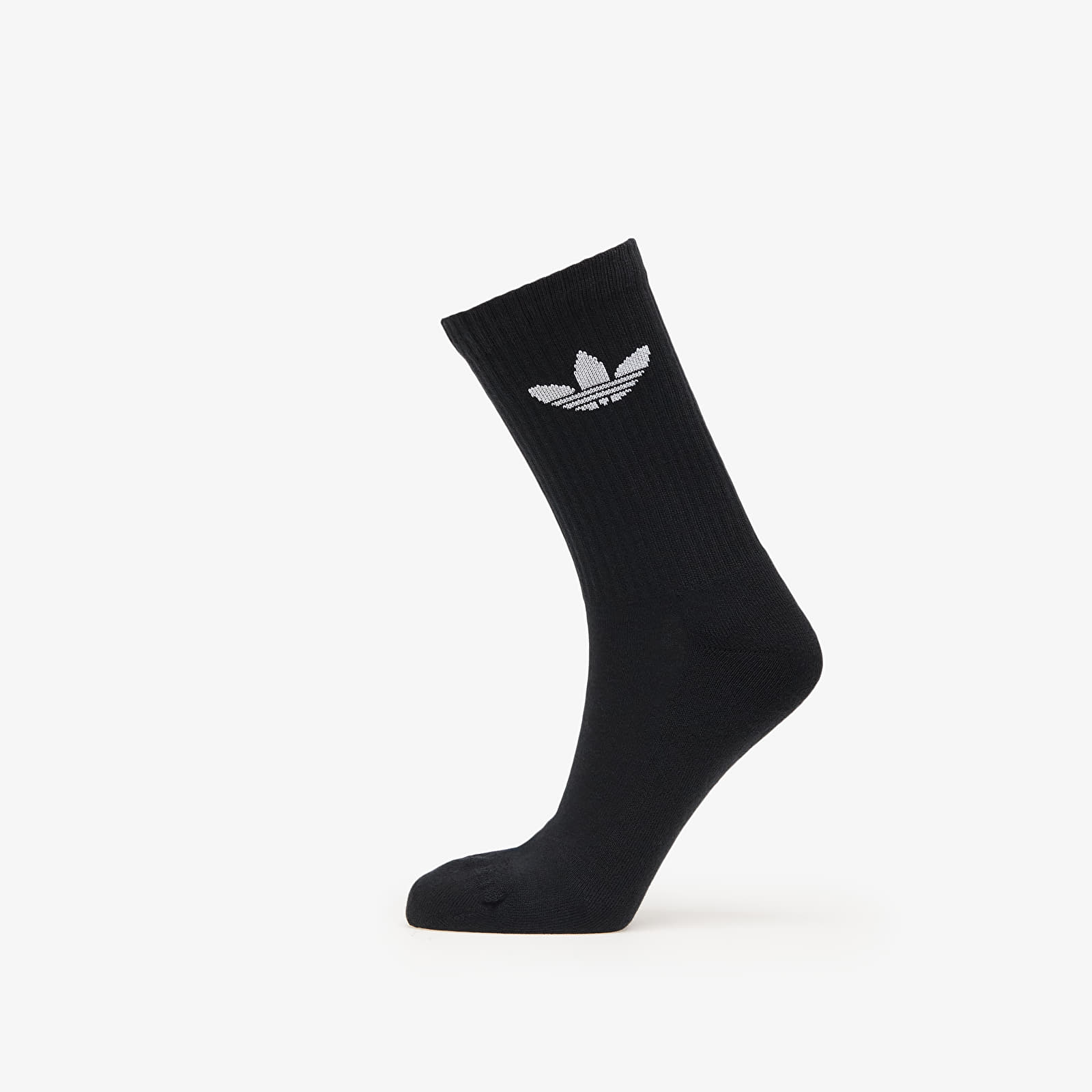 Adidas trefoil crew socks top