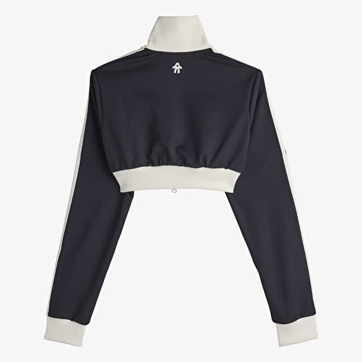 Hoodies and sweatshirts adidas x AVAVAV Cropped Track Top Black