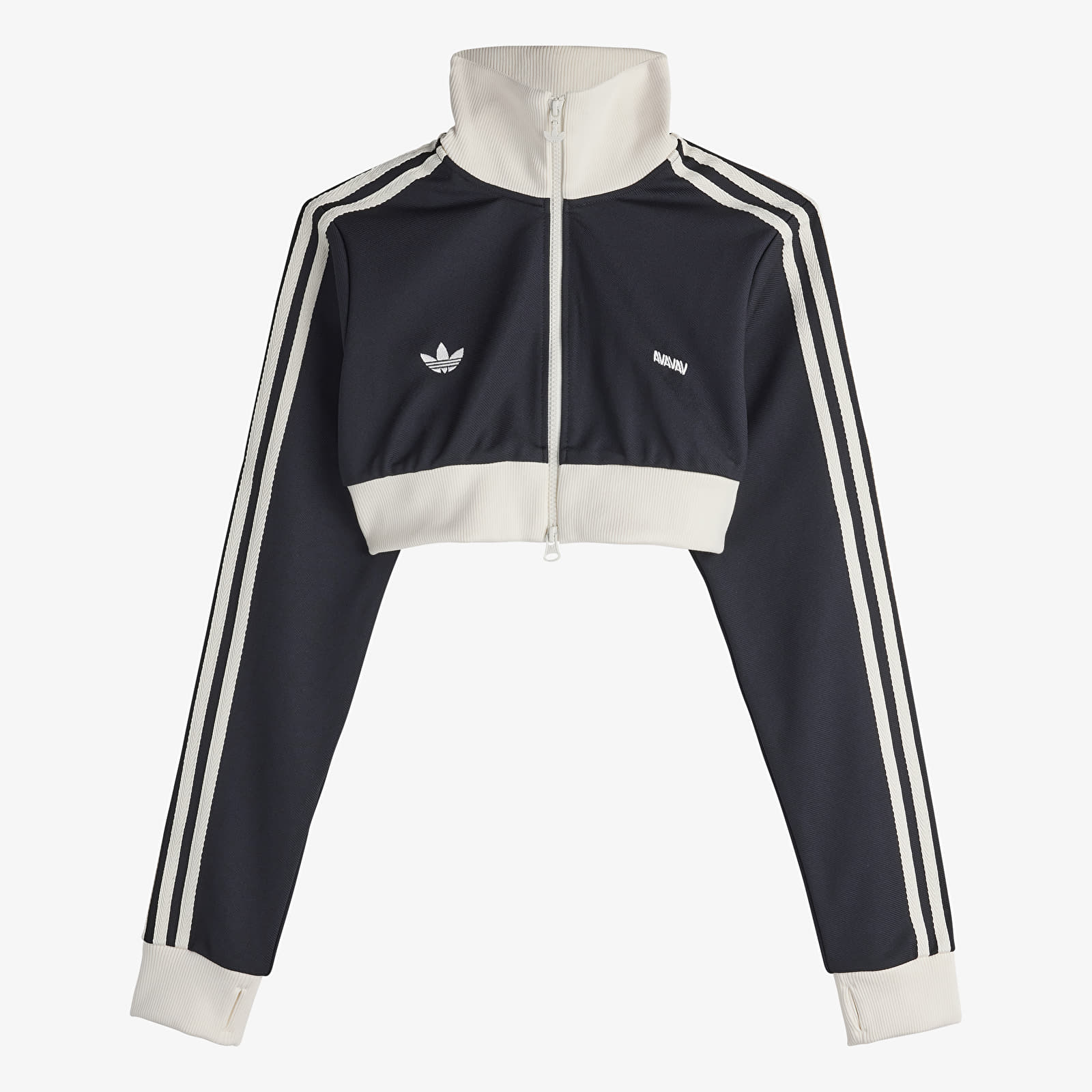 トップス adidas by AVAVAV Cropped Track Top adidas x AVAVAV Cropped Track Top Black | Footshop