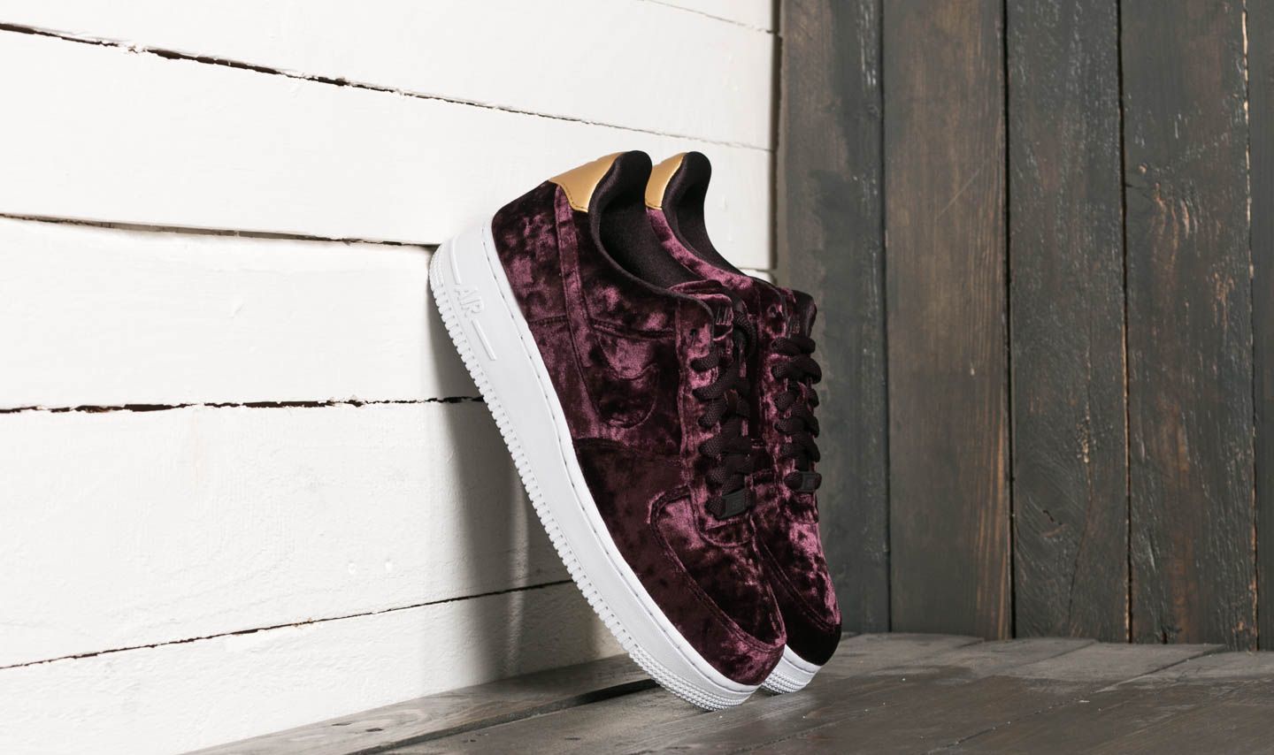 Damesschoenen Nike Wmns Air Force 1 '07 Premium Port Wine/ Port Wine