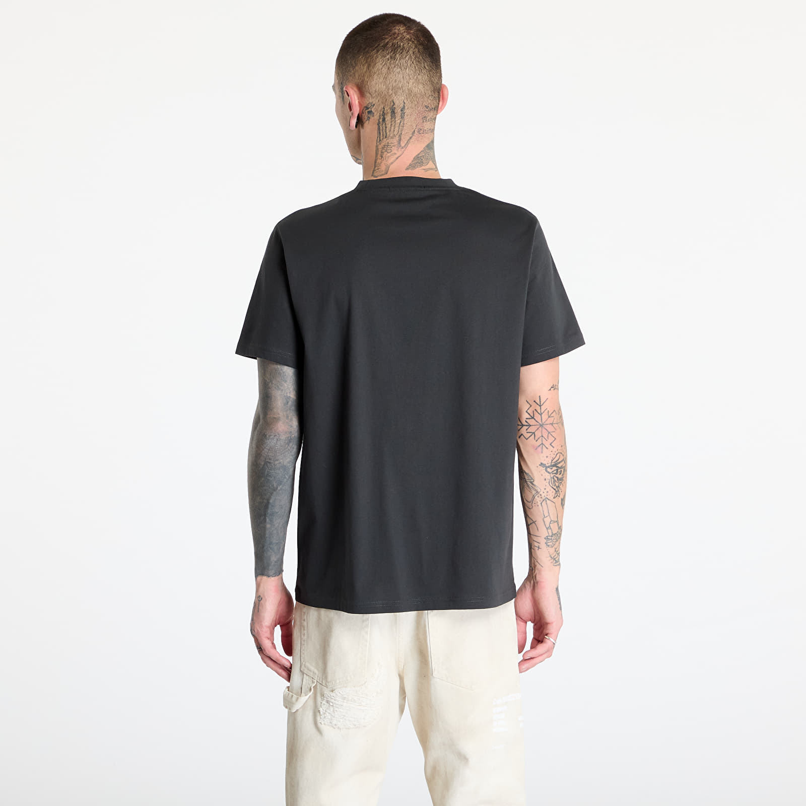Majice T-shirt FRED PERRY Embroidered T-Shirt Anchor Grey