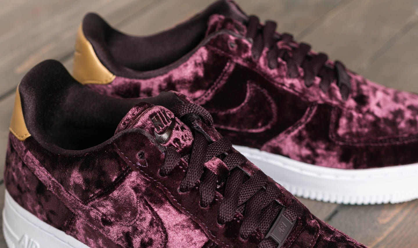 Damesschoenen Nike Wmns Air Force 1 '07 Premium Port Wine/ Port Wine