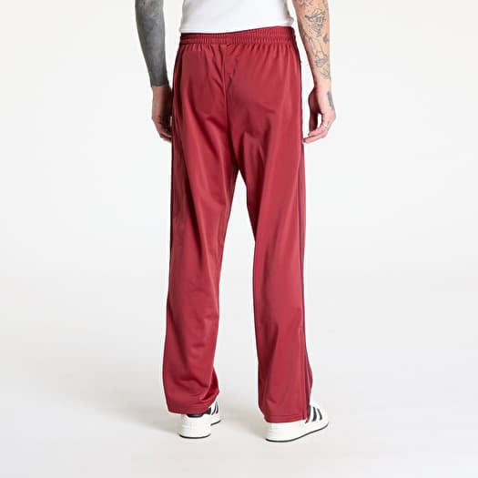 Men's adidas maroon track pants sales