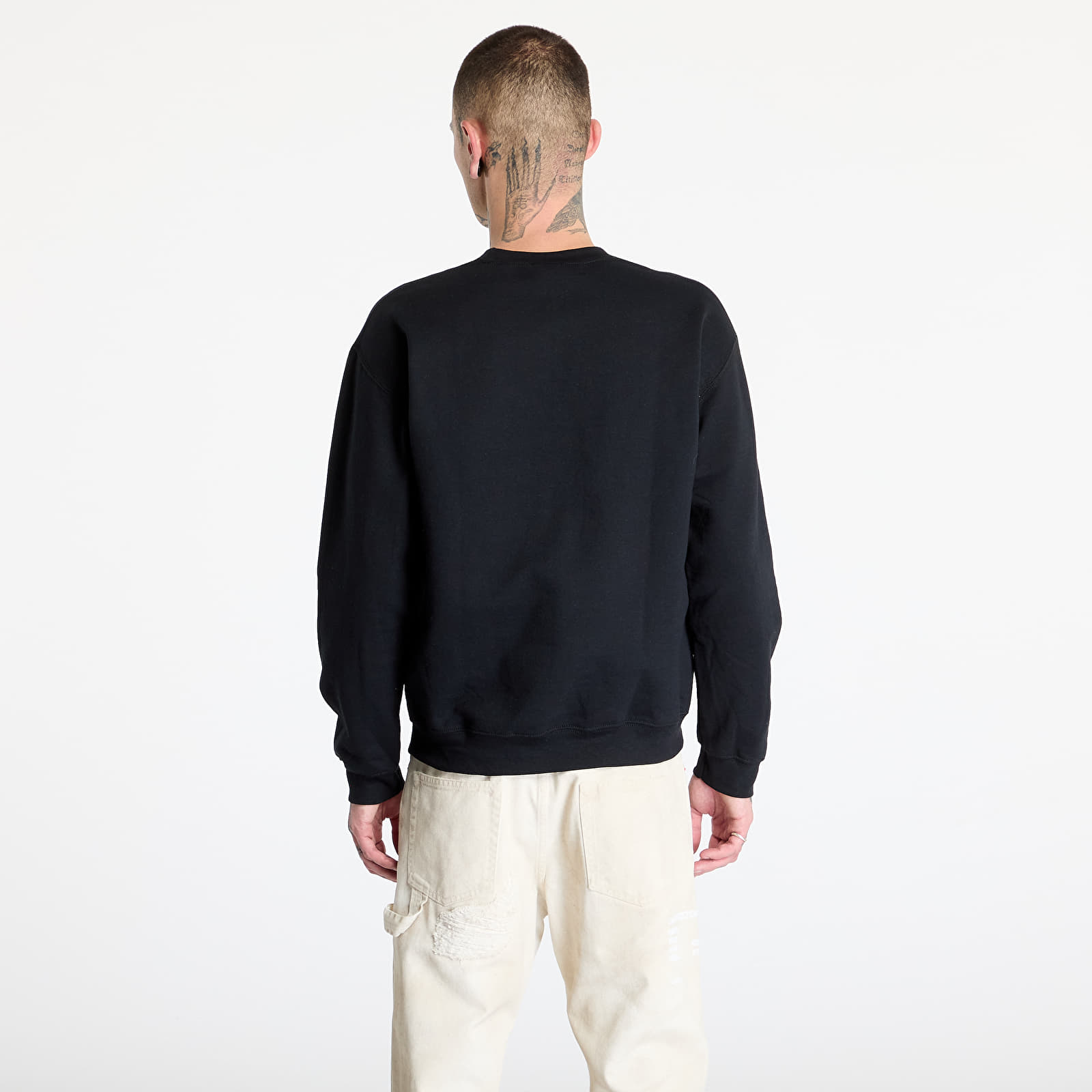 Bluzy Thrasher Flame Crewneck Black