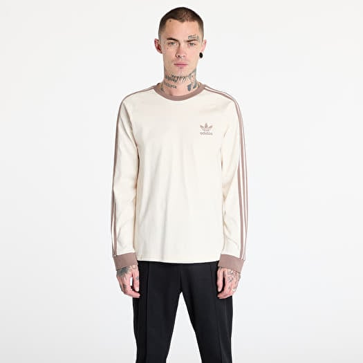 T-shirt adidas Adicolor Classics 3-Stripes Long Sleeve Top Trace Brown