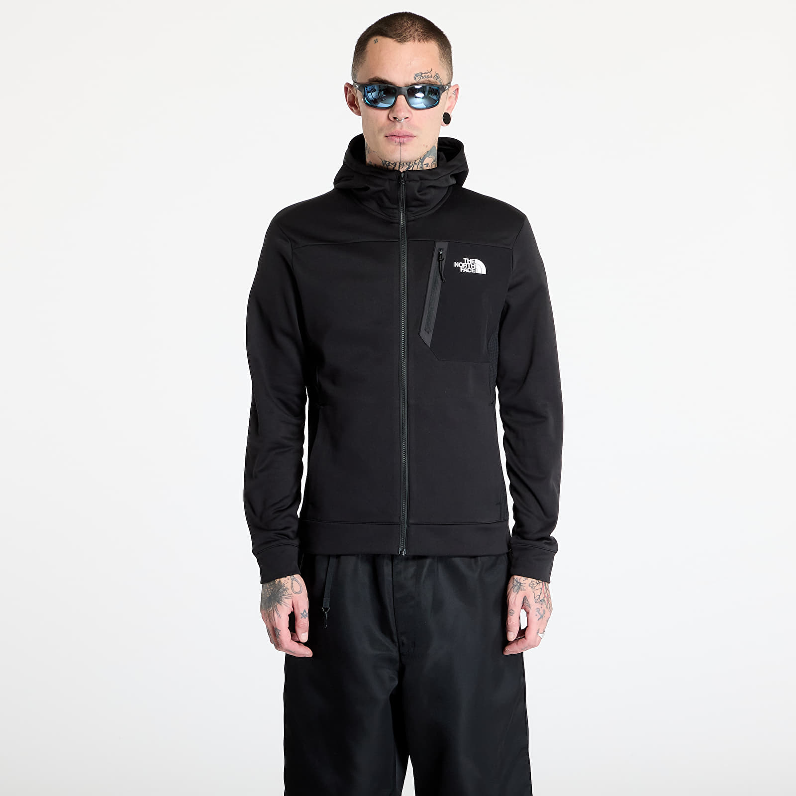 Mikiny The North Face M Mountain Athletics Full-Zip Fleece TNF Black