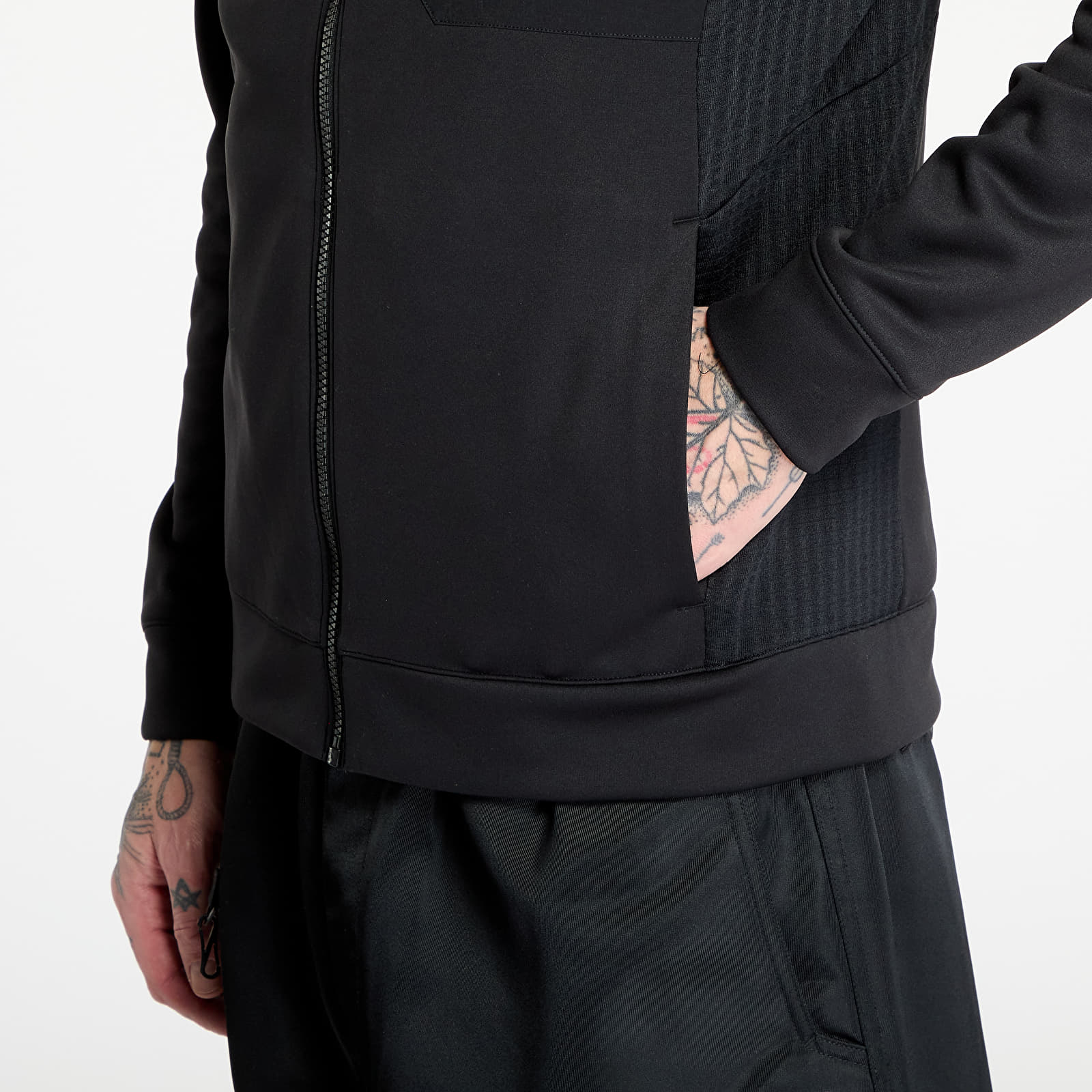 Mikiny The North Face M Mountain Athletics Full-Zip Fleece TNF Black