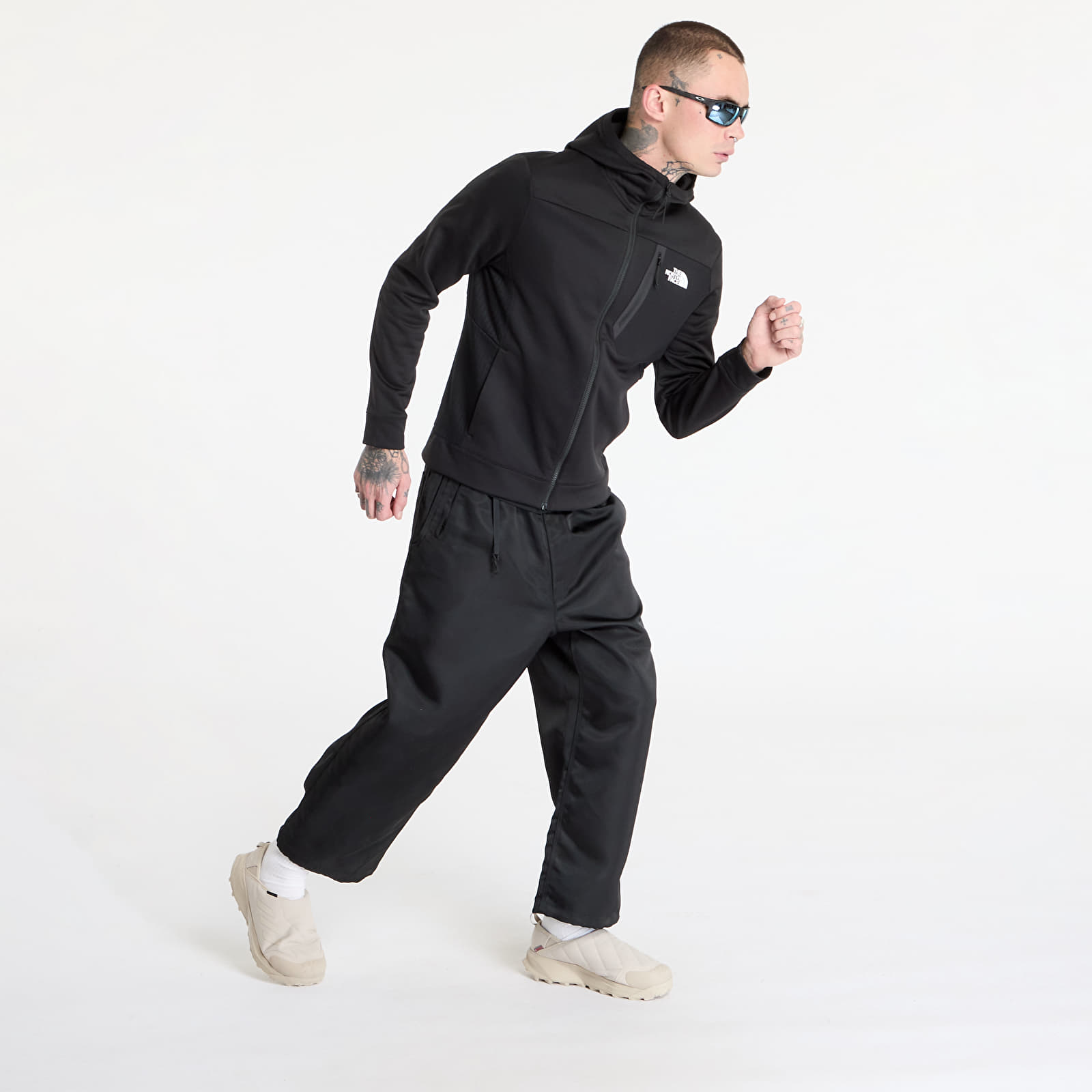 Mikiny The North Face M Mountain Athletics Full-Zip Fleece TNF Black