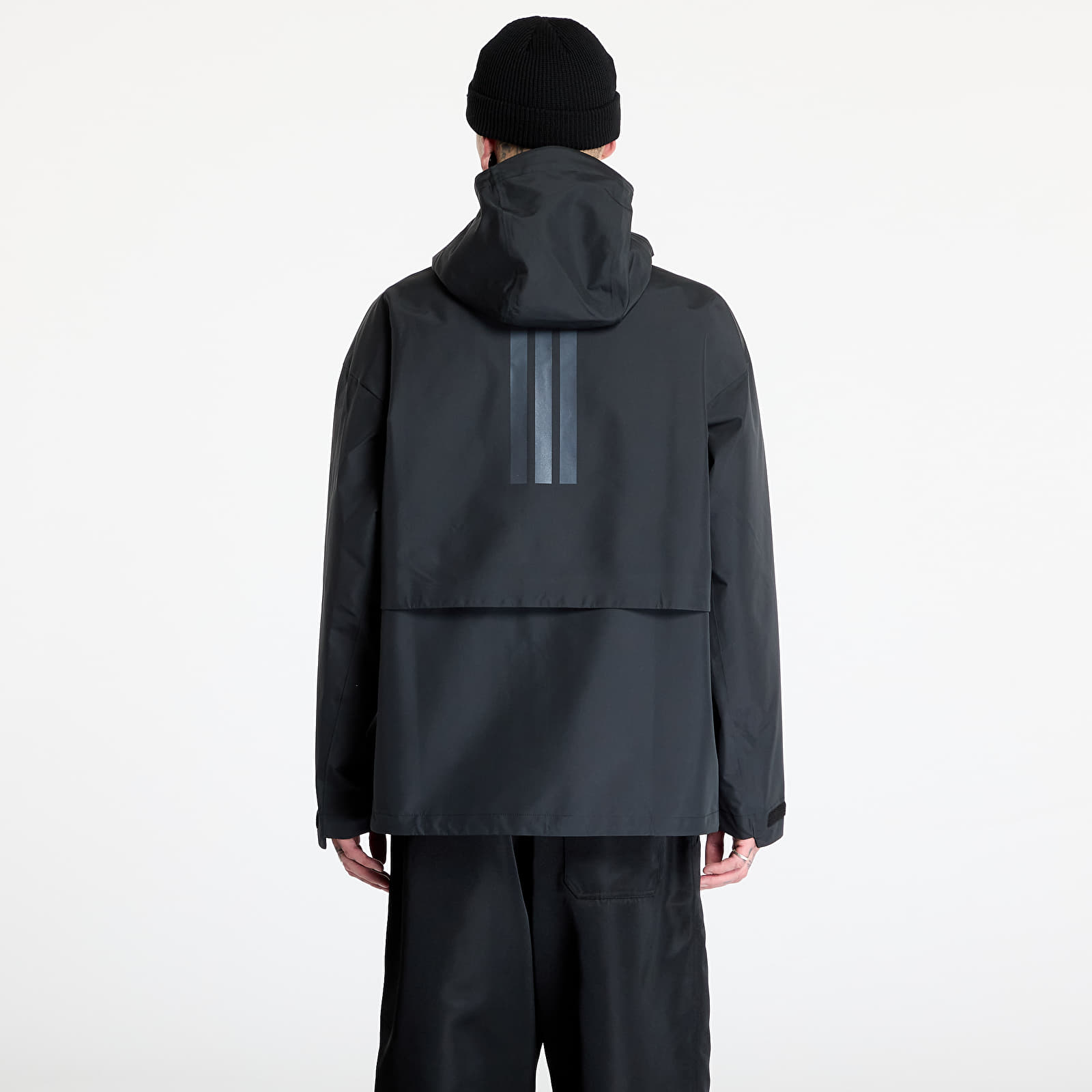 Lietusmēteļi adidas Myshelter Carry Strap RAIN.RDY Jacket Black