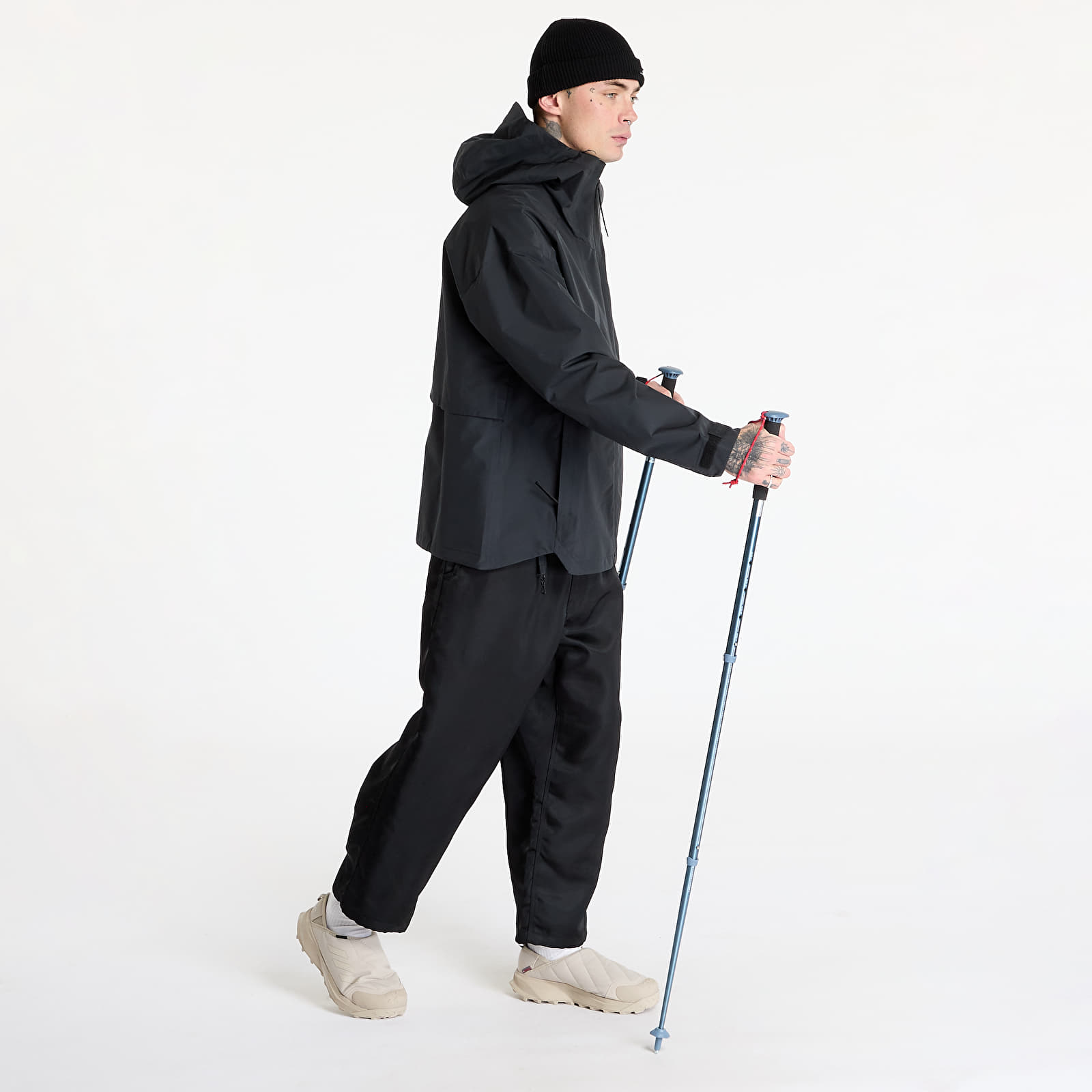 Lietusmēteļi adidas Myshelter Carry Strap RAIN.RDY Jacket Black