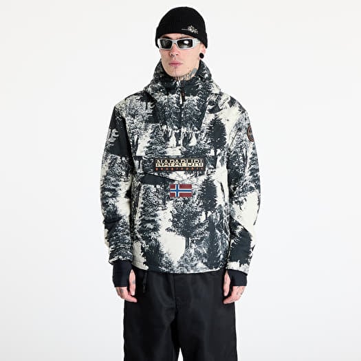 Napapijri Rainforest Next Det Tr F90 Jacket Black/ White