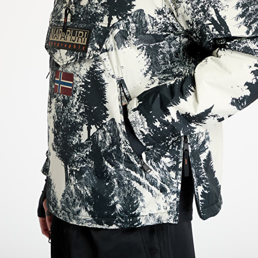 Napapijri Rainforest Next Det Tr F90 Jacket Black/ White | Footshop
