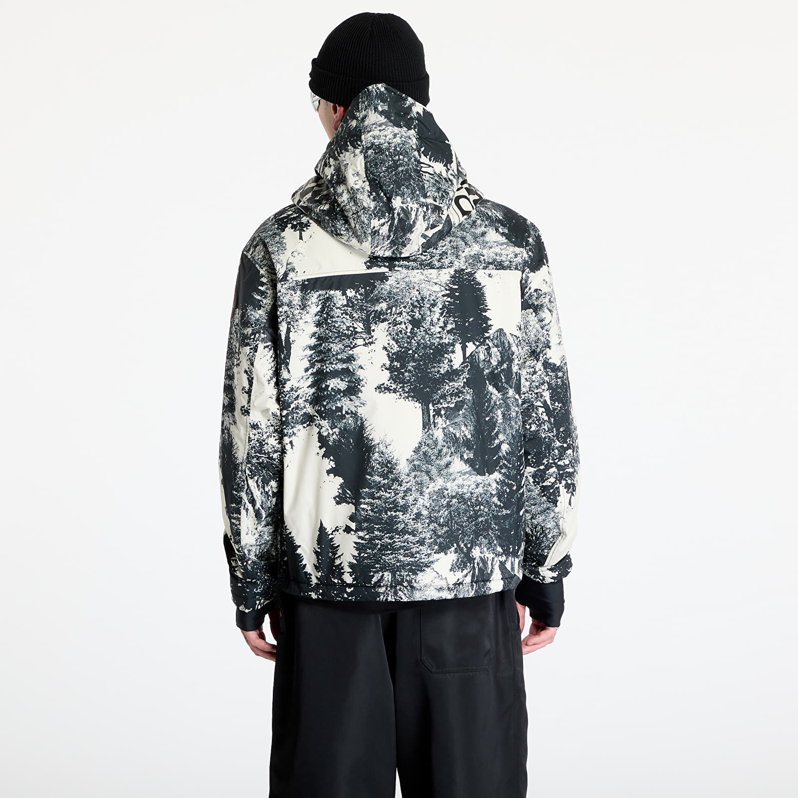Jakker Napapijri Rainforest Next Det Tr F90 Jacket Black/ White