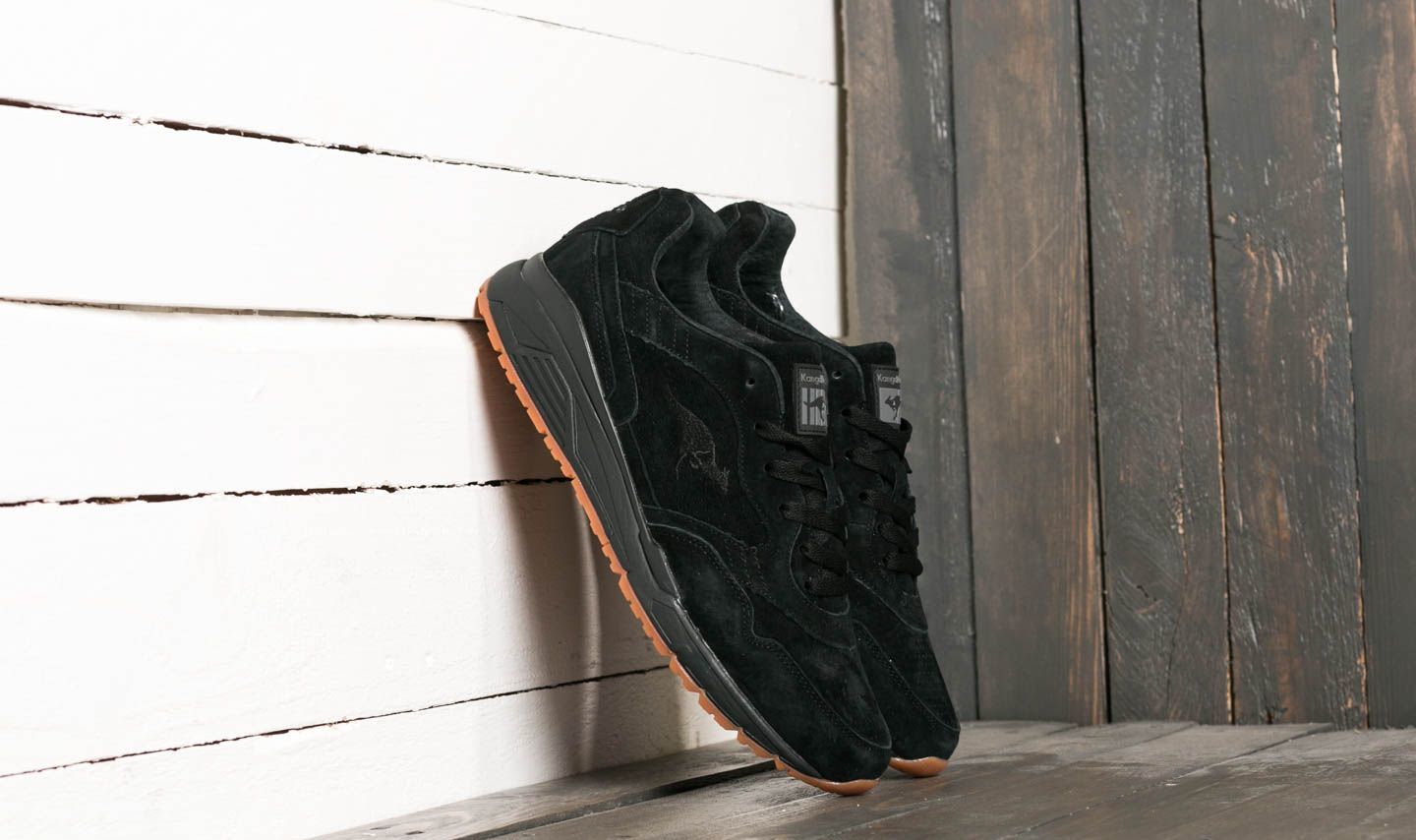 Buty męskie KangaROOS Ultimate Leather Black