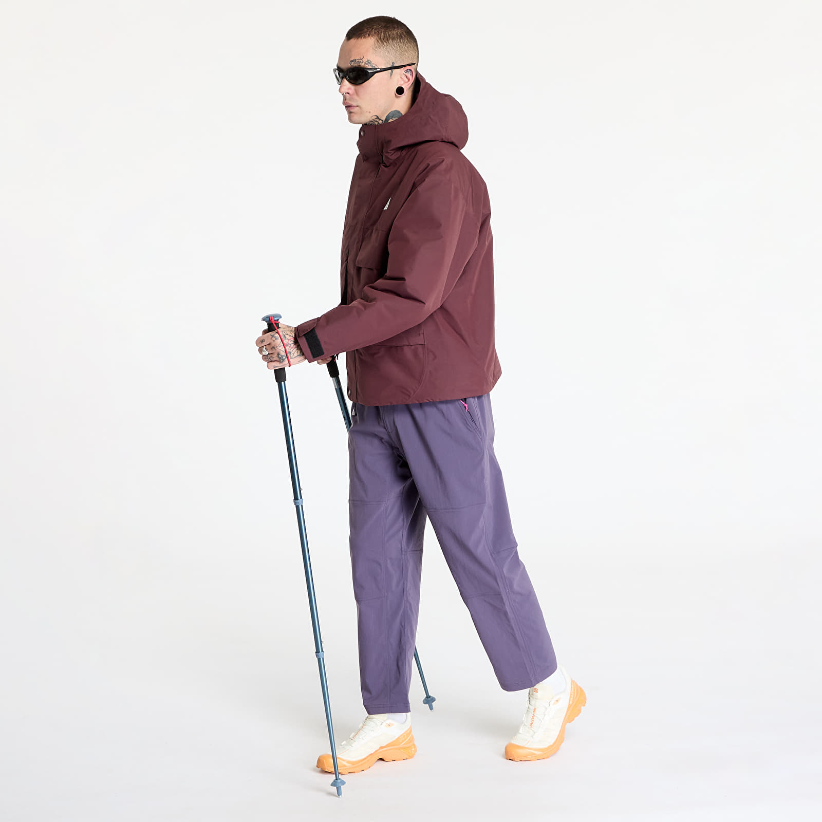 Pants and jeans Nike ACG Men's UV Hiking Pants Dark Raisin/ Black/ Summit White