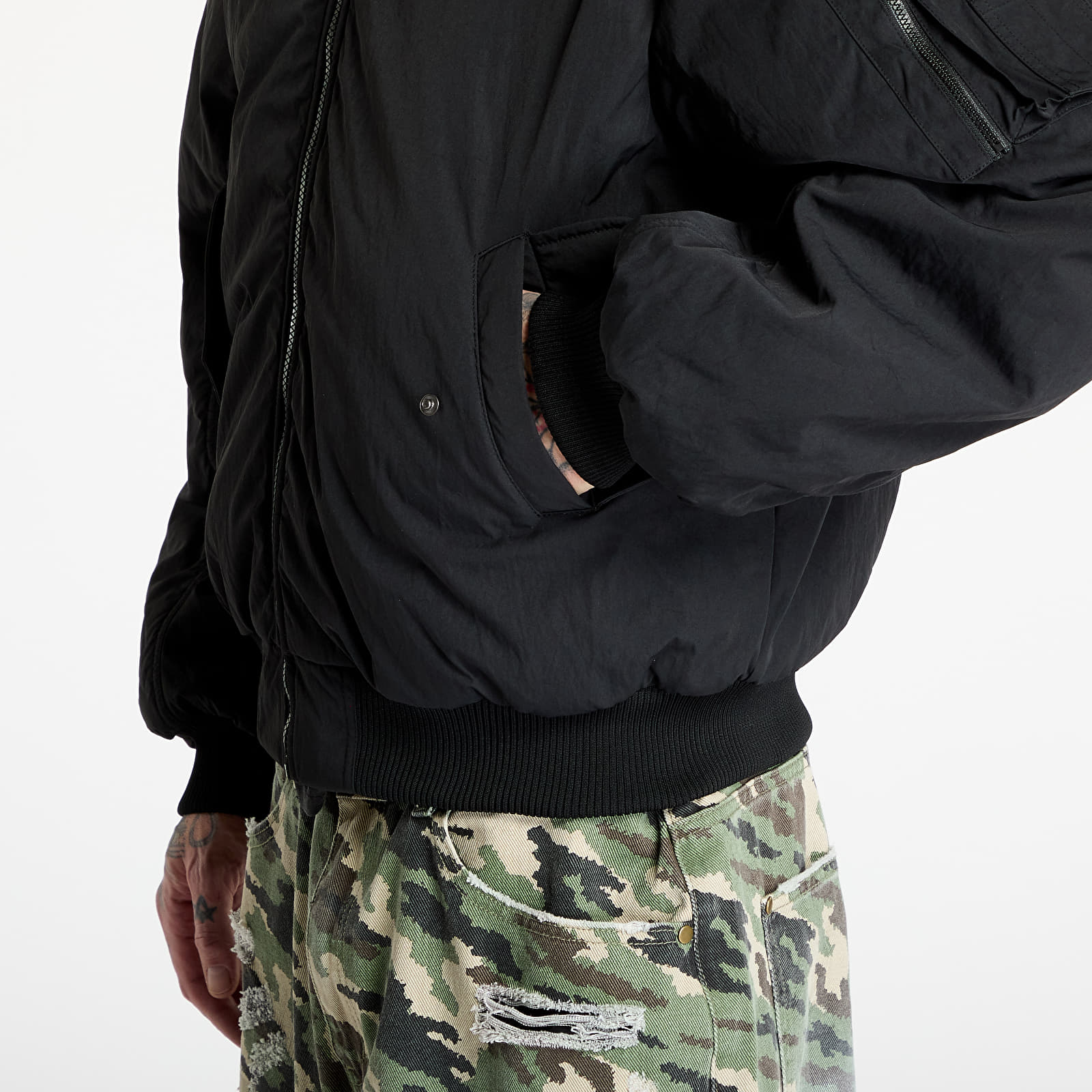 Bombers FTSHP x PROSTO Bomber Jacket UNISEX Black