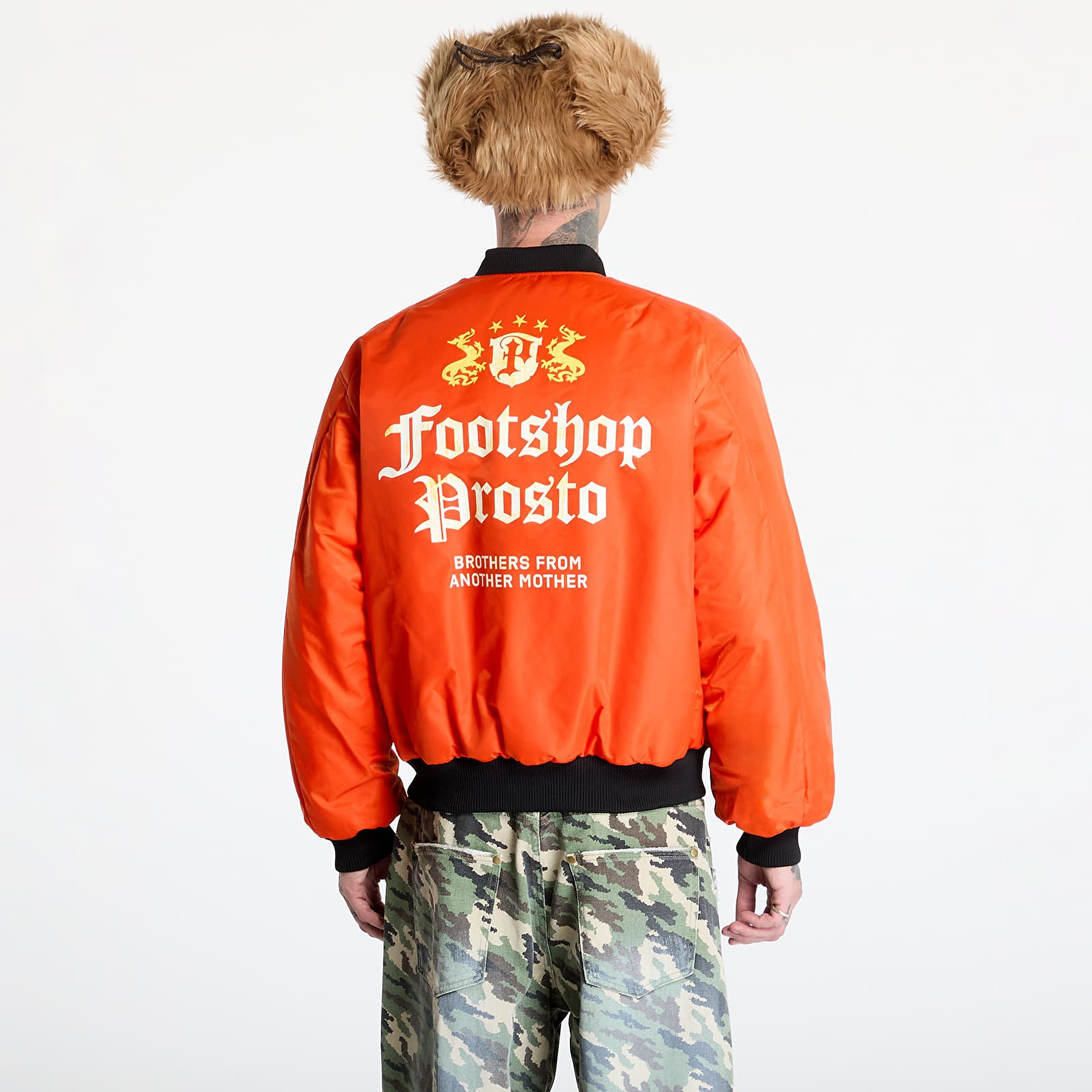 Bombers FTSHP x PROSTO Bomber Jacket UNISEX Black